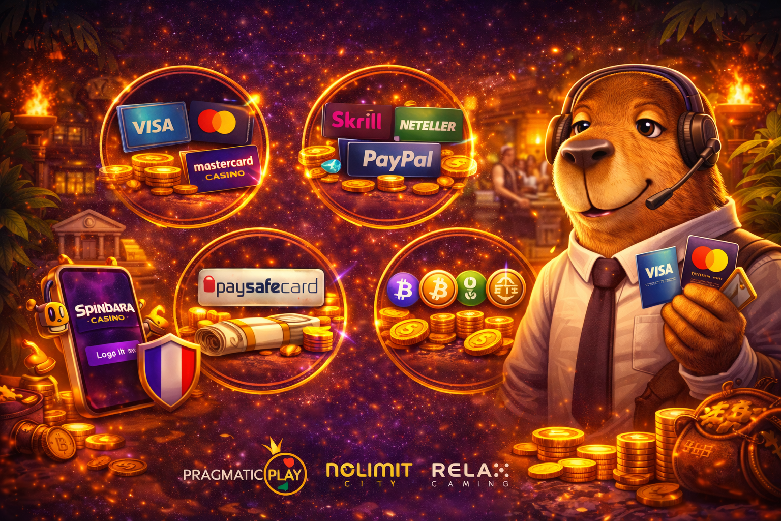Spinbara Casino Paiement